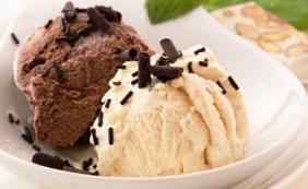 Dessert - glace chocolat vanille